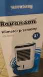 Klimator przenośny Ravanson KR-8000 10l wody. Nawilżacz powietrza.