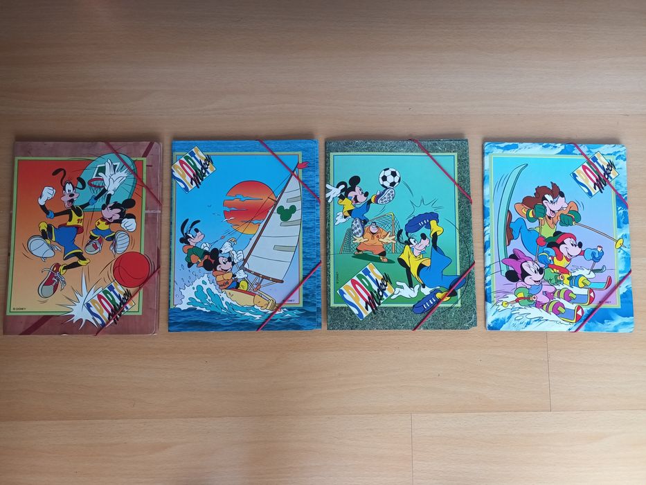 4 capas escolares Ambar da Disney (preço do conjunto)