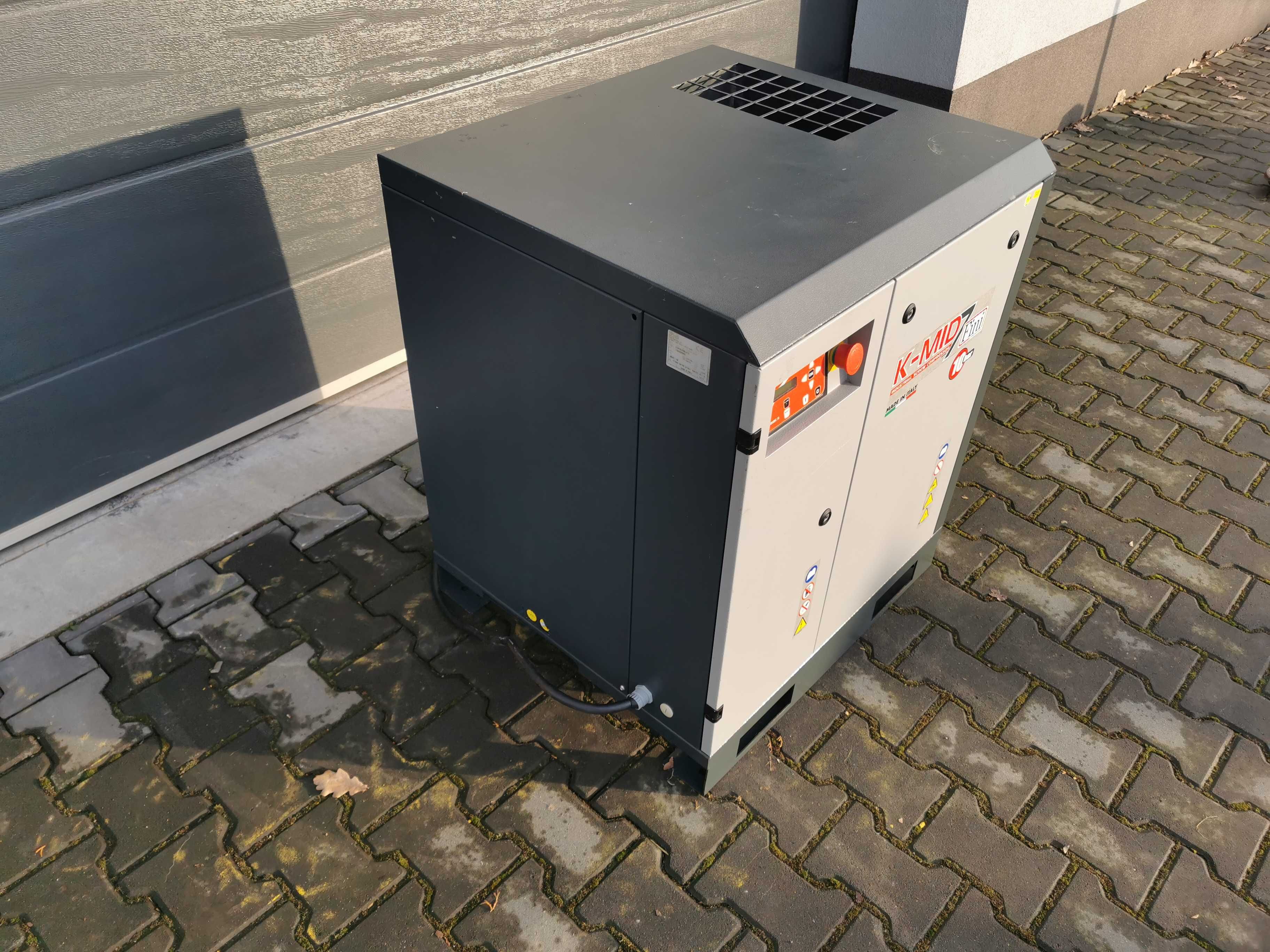 Sprężarka śrubowa 5.5kw FINI K-MID 7 kompresor śrubowy 700L/min 10 BAR