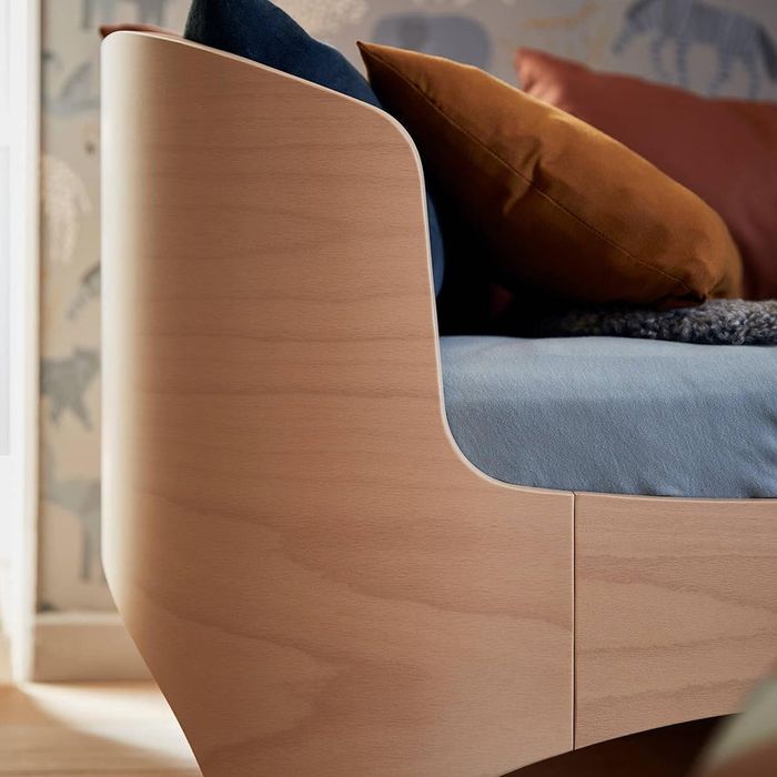 Leander Classic 0-7 łóżeczko dziecięce bukowe nietypowe nowoczesne