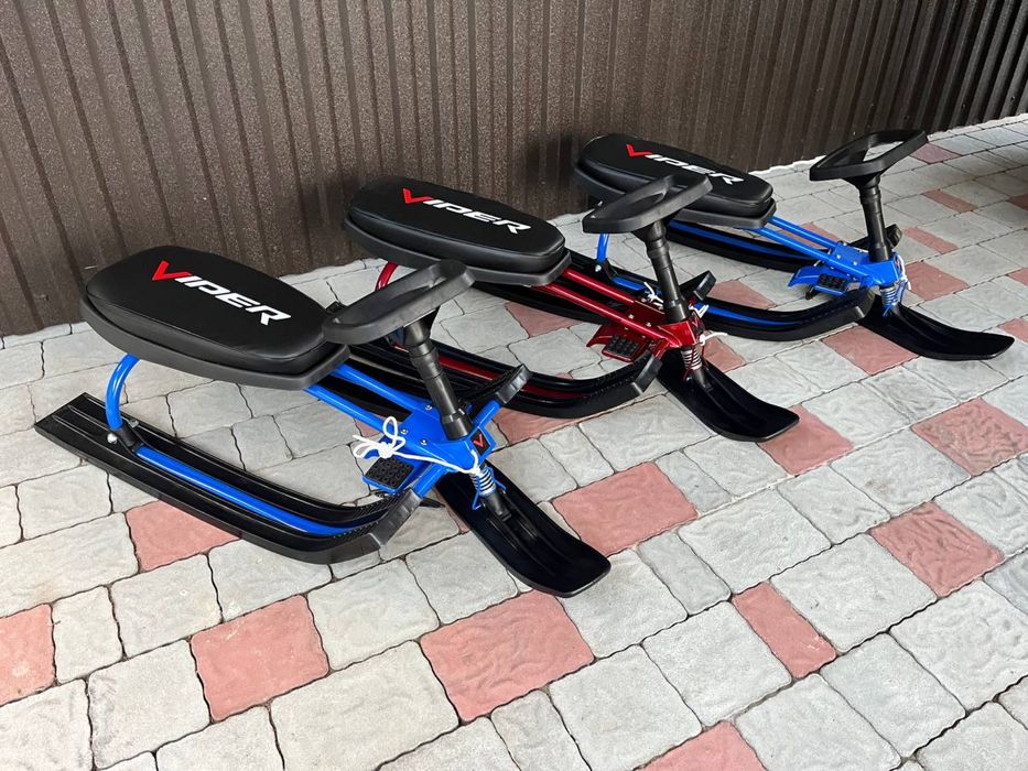 Санки з рулем Чук і Гек дитячий снігокат