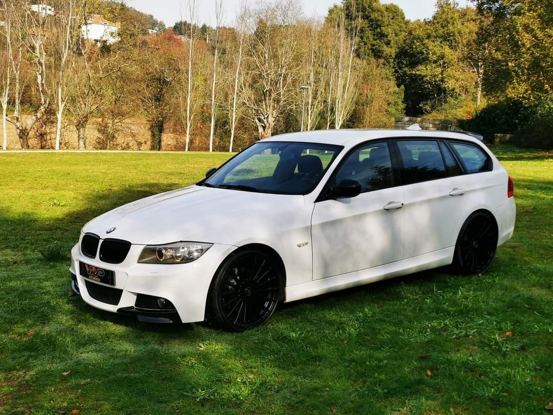 LIP SPOILER AILERON Pala LÂMINA Aba KIT M PERFORMANCE BMW SÉRIE 3 E91