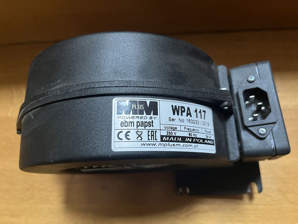 Wentylator WPA117 Dmuchawa ZĘBIEC