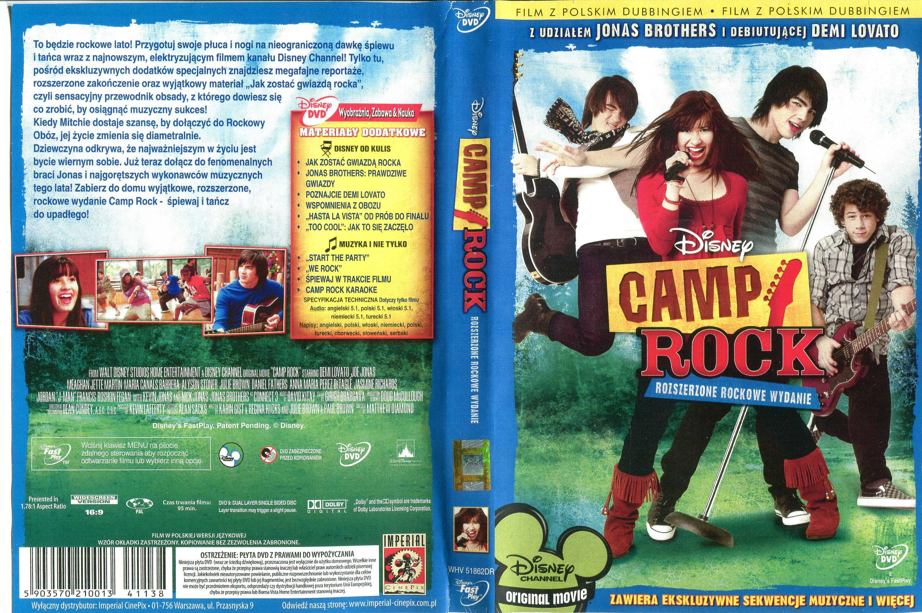 Camp Rock rozszerzone wydanie