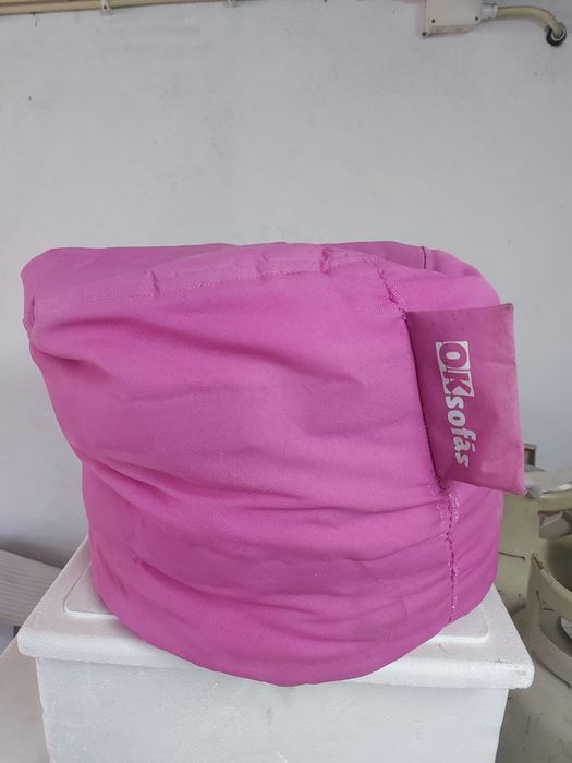 Puff rosa Ok sofás