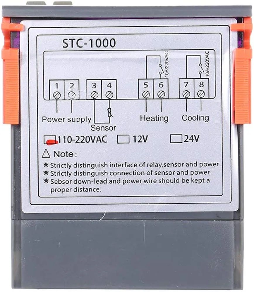 STC-1000 Cyfrowy Regulator Temperatury z Dwiema Wyjściami Przekaźnikow