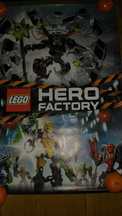 Plakat Lego Hero Factory 2012 rok
