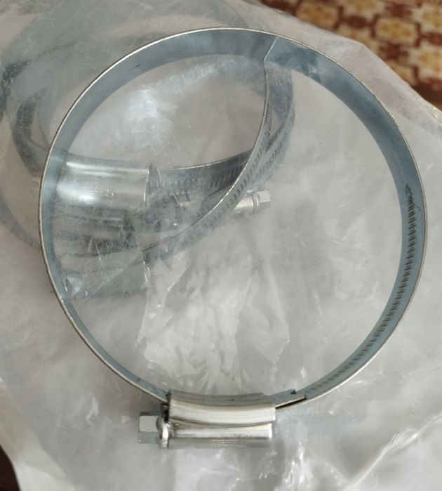 Abraçadeiras metálicas de inox 80-100 mm (NOVAS)