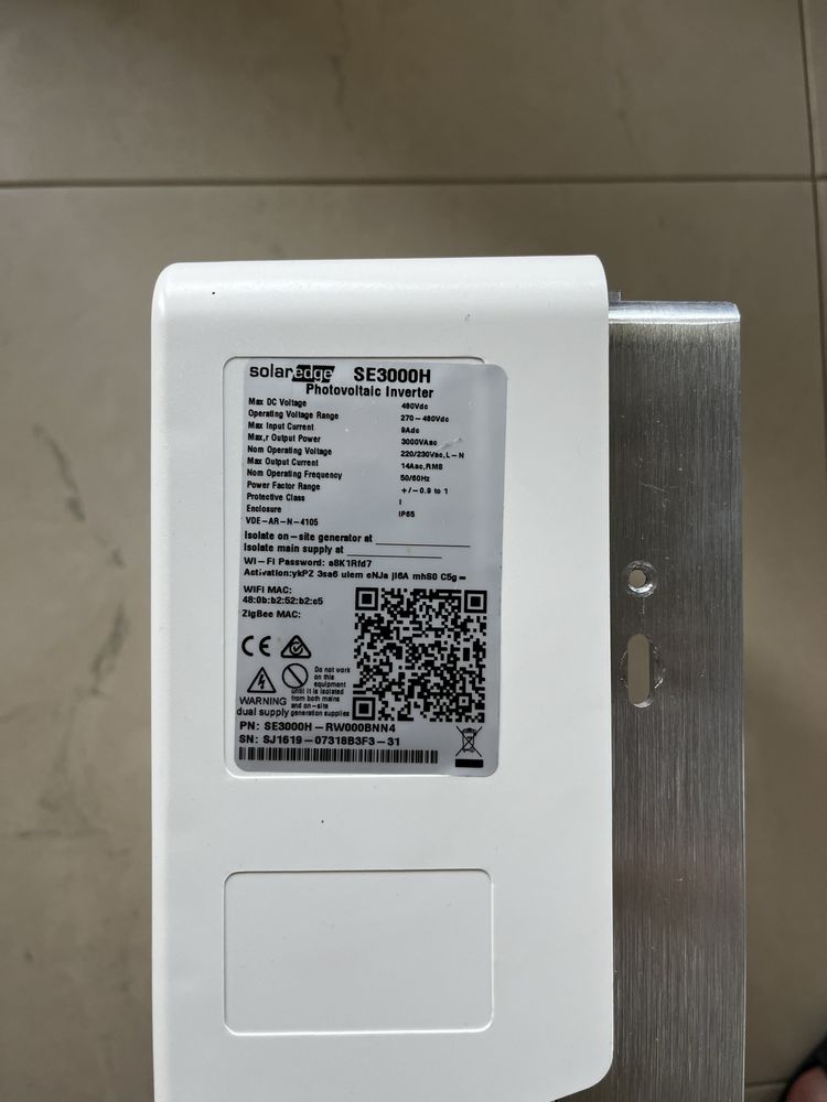 Inwerter sieciowy SolarEdge SE3000