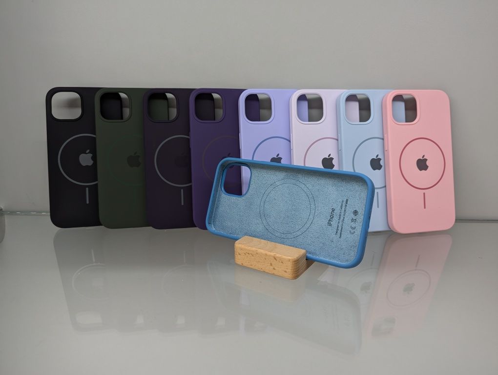 Iphone 13 / 14 MagSafe Противоударный чехол Софт Тач мікрофібра