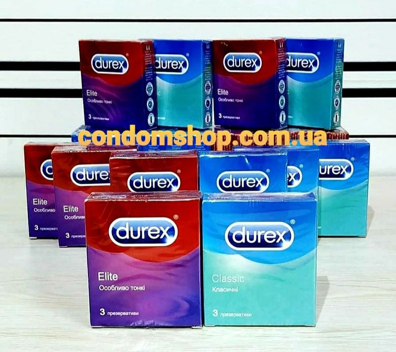 Презервативи Durex(Дюрекс)36шт/ микс.Classic+elite.