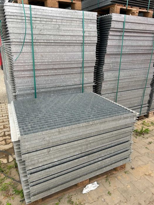 Półpiętro magazynowe antresola podest regały kraty stal pomostowe wema