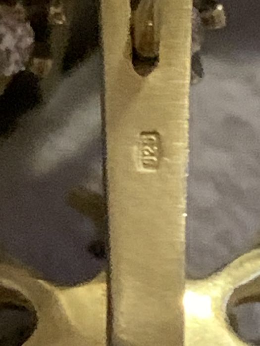 Серебро 925 /750 позолота