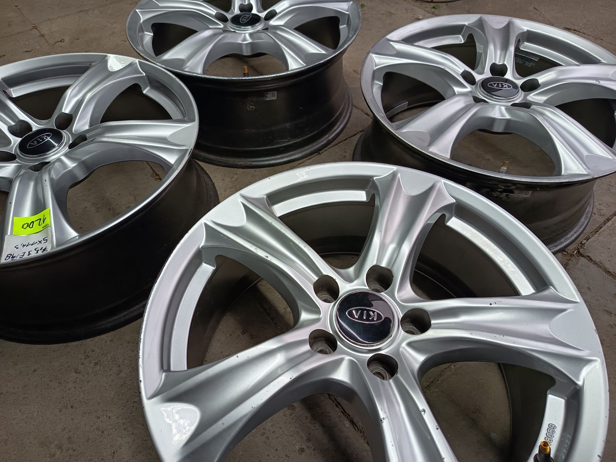Felgi aluminiowe 5x114,3x18 Kia, Hiundai Mazda/Montaż Wysyłka 25zł