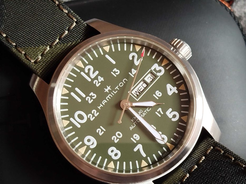 б.в. (чит. опис) Hamilton Khaki Field H70535061 Swiss мех годинник