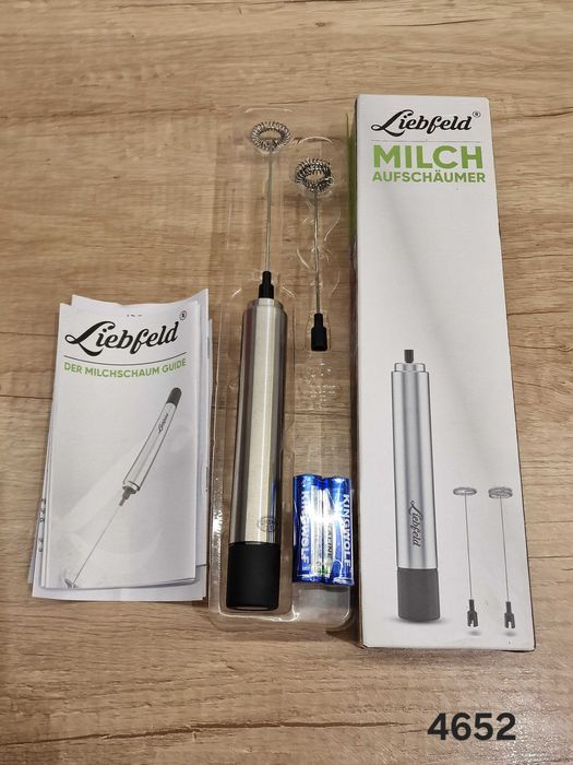 Elektryczny spieniacz do mleka nowy (4652-27)