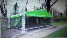 Zadaszenie Estradowe Nowe !! Estrada Kratownice Scena Aluminiowa Krato