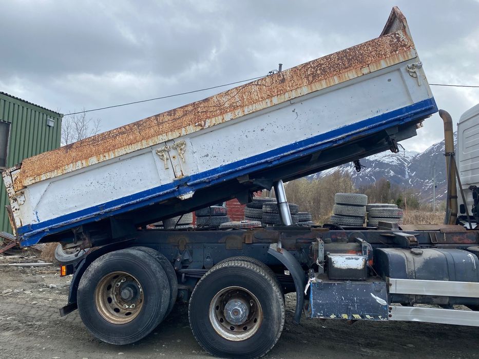 Zabudowa Kipper Kiper wywrotka trzyosiowa