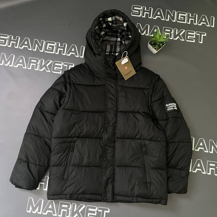 Burderry пуховик жилетка трансформер 2 в 1