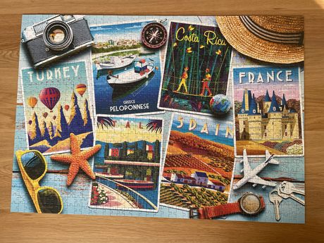 Puzzle Trefl 1000 pocztówki z wakacji
