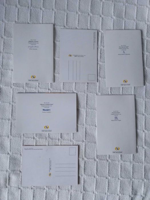 Conjunto de Cartões/Postais de Boas Festas