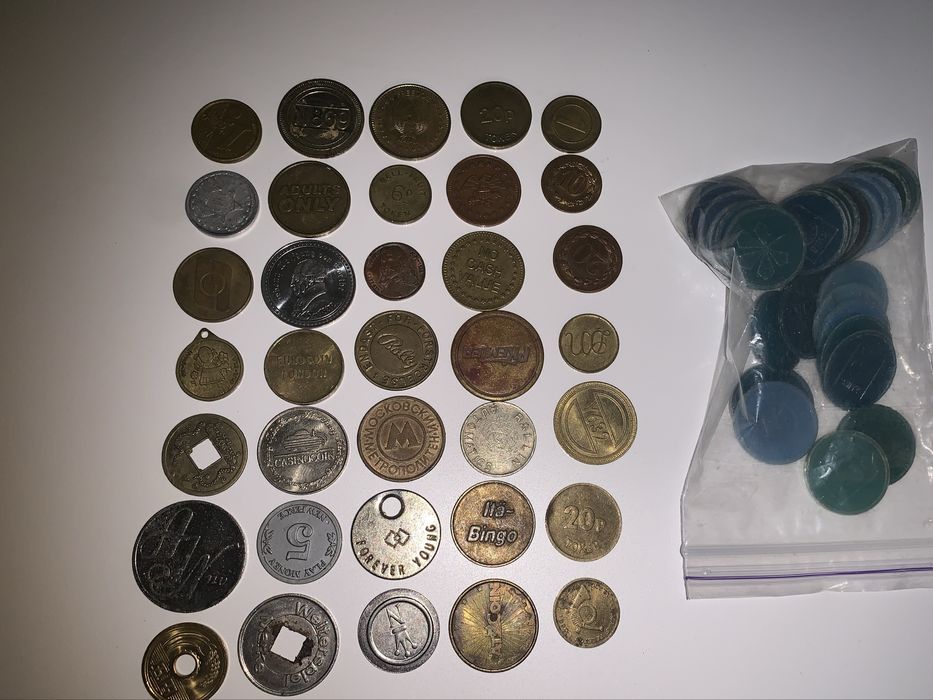 Продам разные жетоны