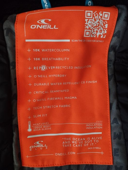 Nowa damska kurtka zimowa O'Neill Journey Parka r. M jesienna