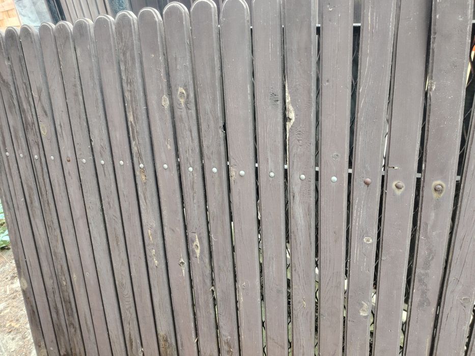 Płot drewniany  5 sztuk