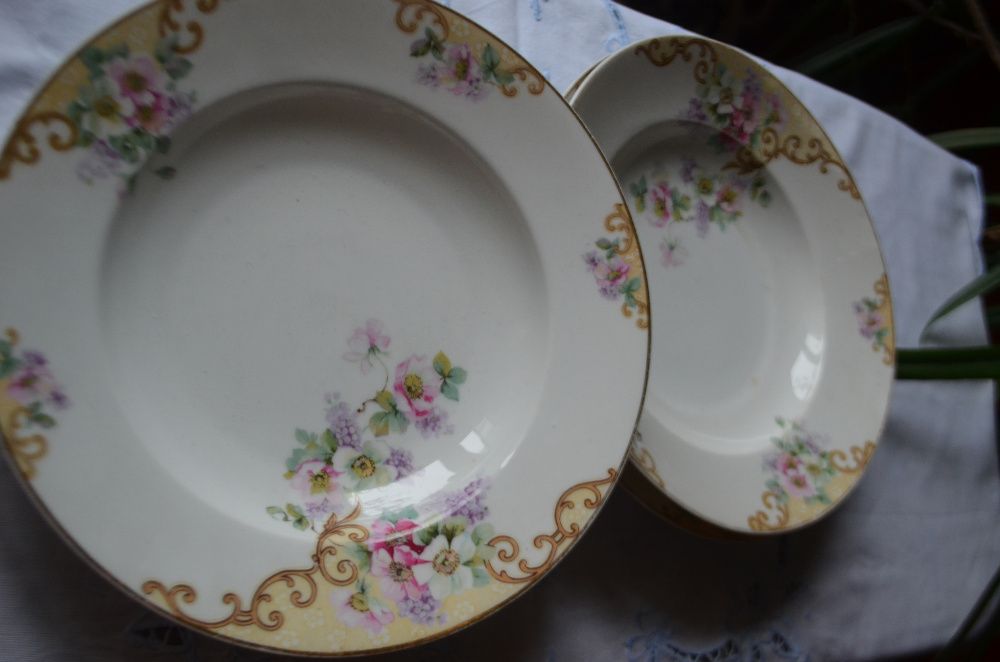 talerze głębokie porcelana TK Thun Czechosłowacja