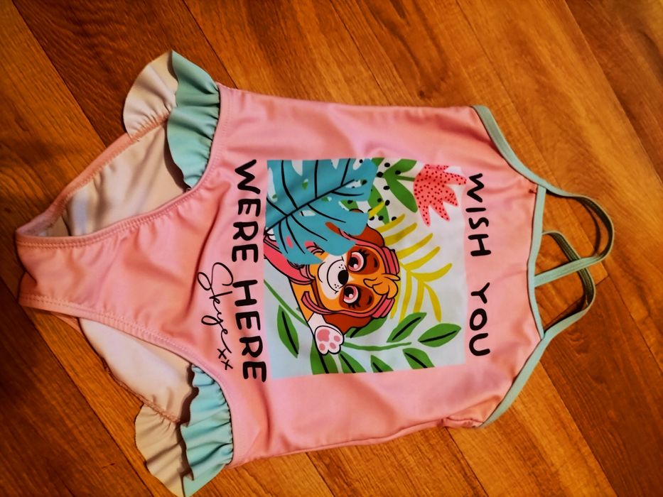 Stroj kąpielowy skye psi patrol