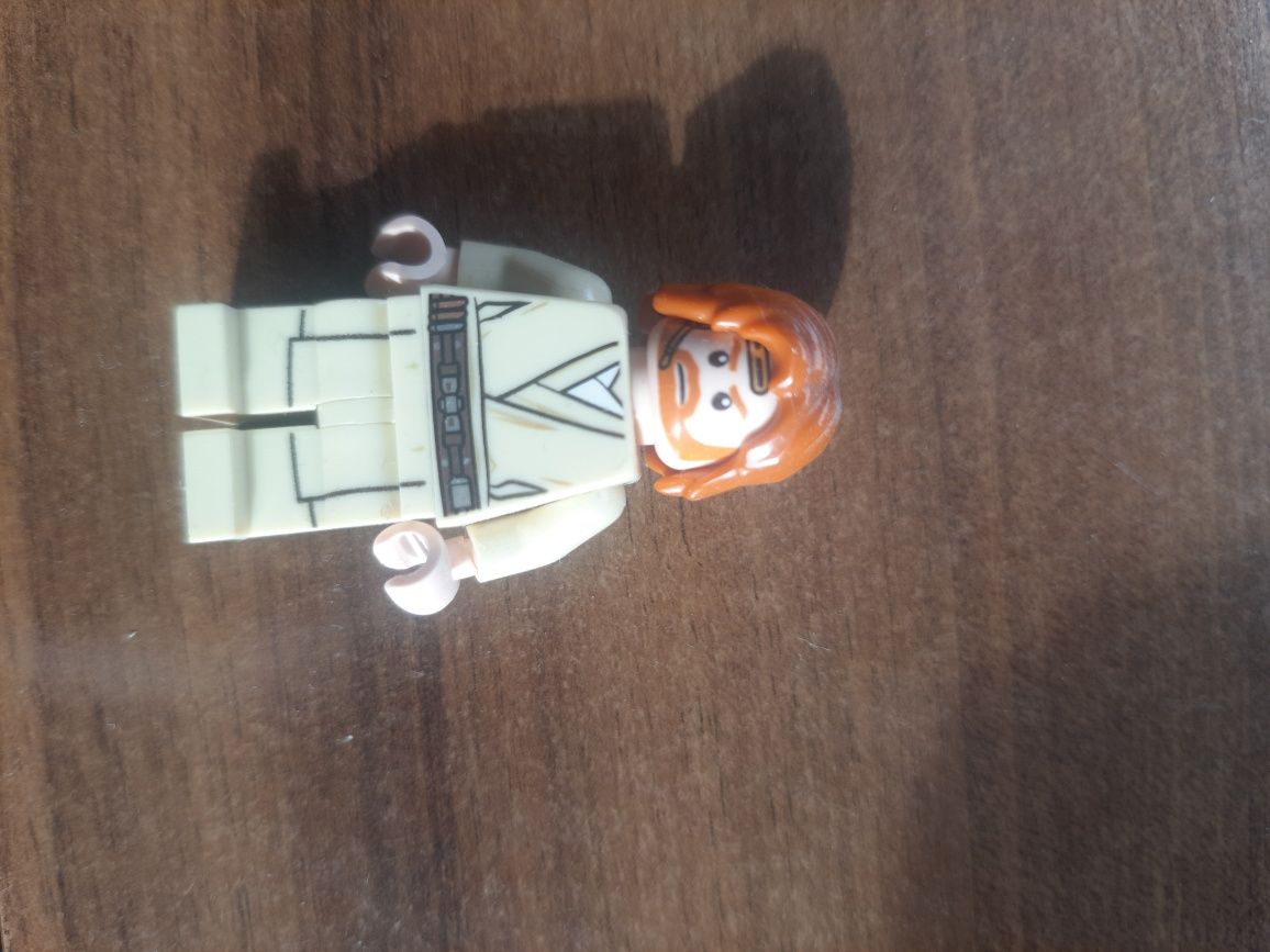 Lego star Wars Obi-Wan with Mid-Length Tousled Hair