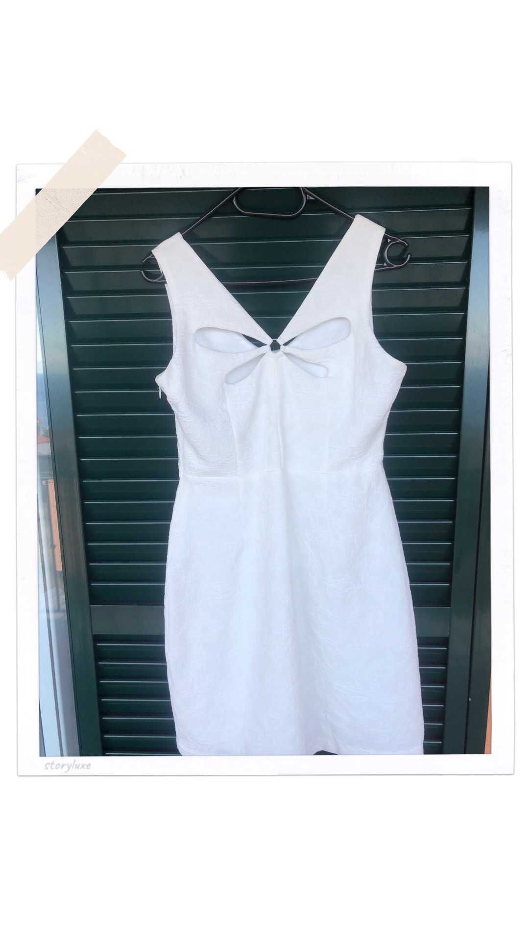 Vestido branco Tiffosi