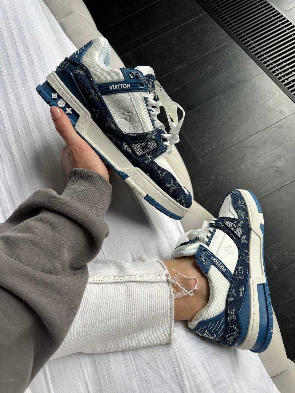 Кросівки Louis Vuitton Trainer Sneaker Blue