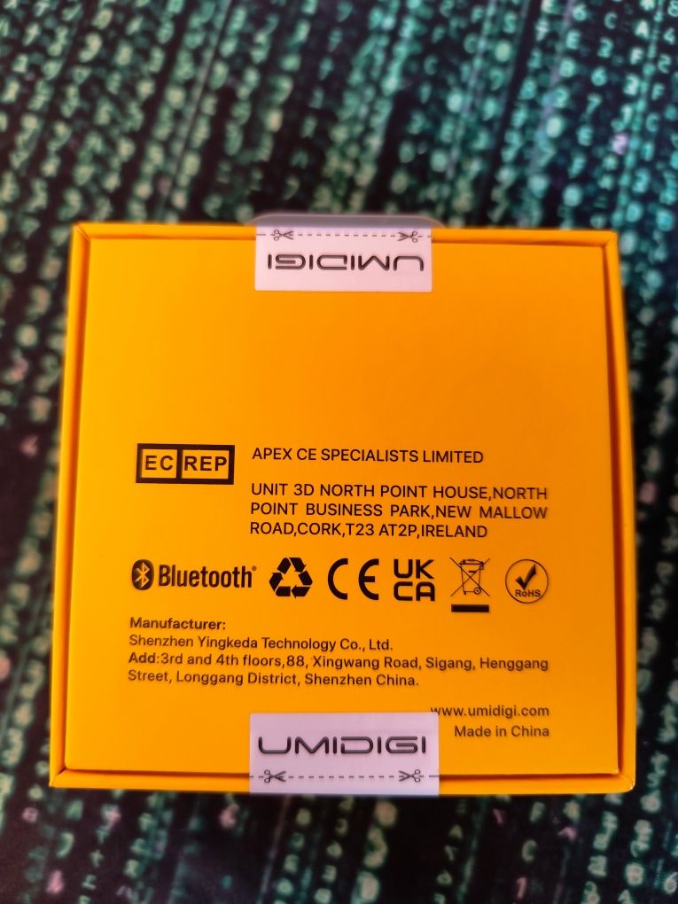 Безпровідні бездротові навушники Bluetooth UMIDIGI Airbuds pro TWS