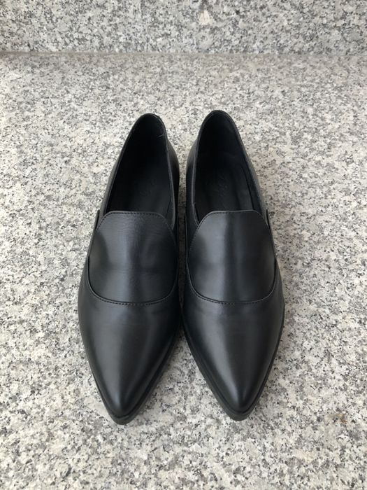 Zign buty skórzane nowe 38 półbuty wsuwane