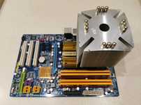 Gigabyte GA-EP35-DS3 + Xeon EP 5450 + GEIL + GeForce  GTX 650Ti