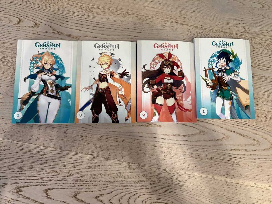 манґи Genshin Impact(Геншин) 1-4 том