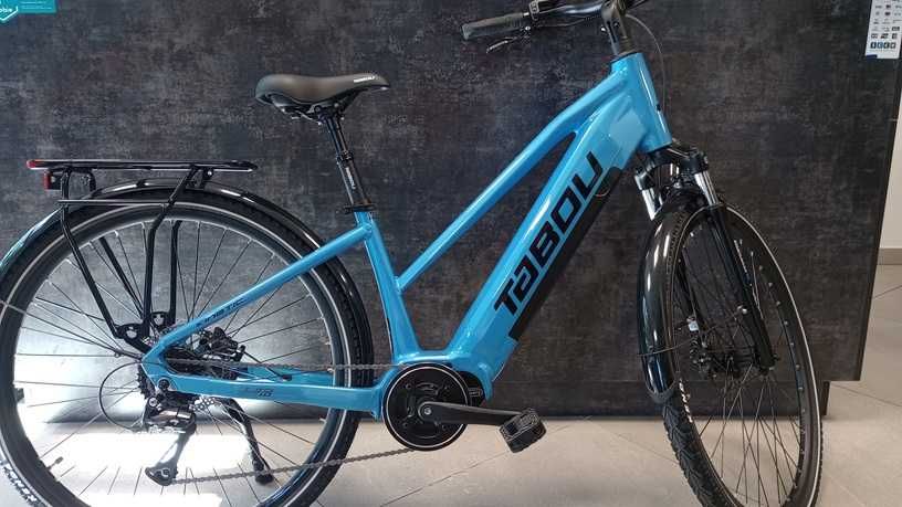 Rower elektryczny TABOU KINETIC UP 1.0 W blue\black 16''