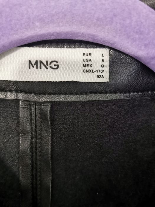 Kurtka koszulowa eko skóra koszula bluzka bluzeczka z długim rękawem L