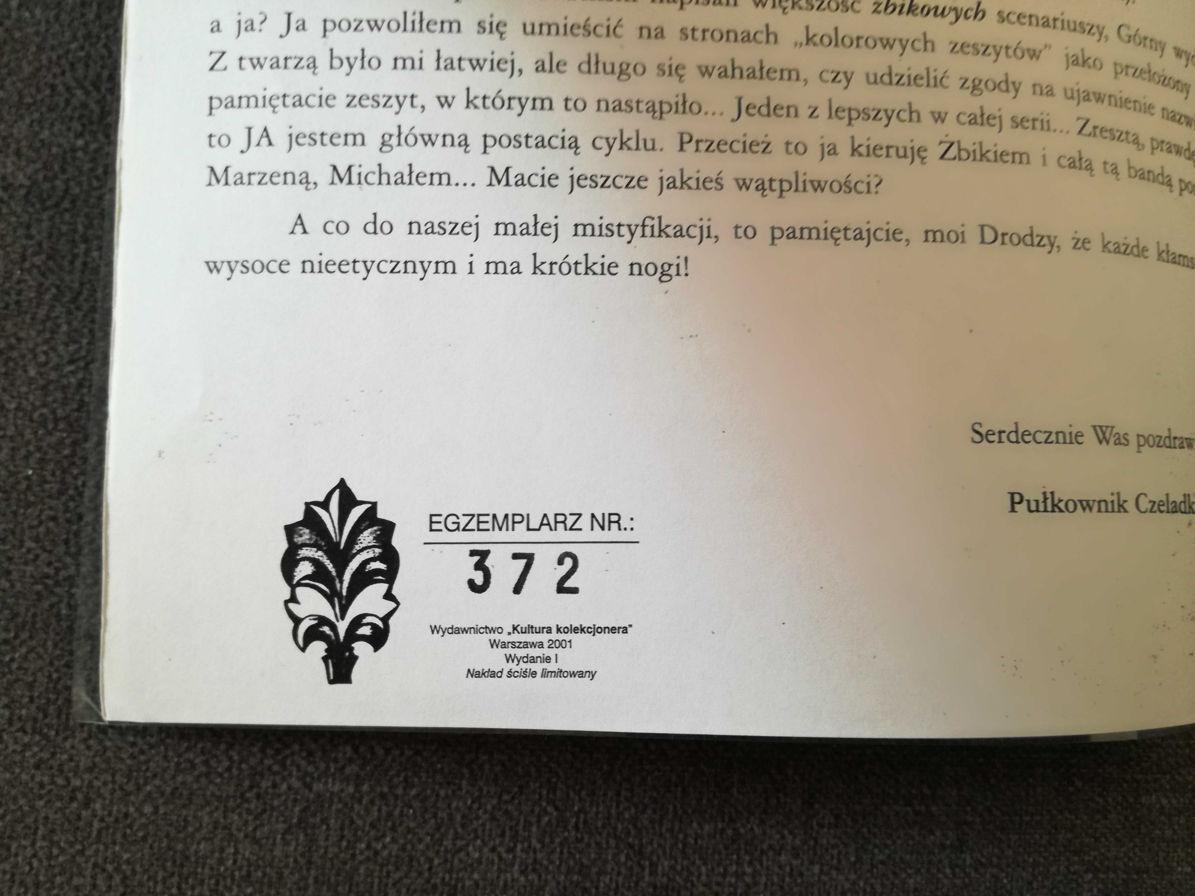 Kapitan Żbik (Fani) - 1 - Pięć błękitnych goździków.