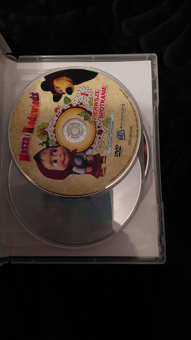 Film Masza i Niedźwiedź, pakiet części 1-3 (3 DVD) płyta DVD