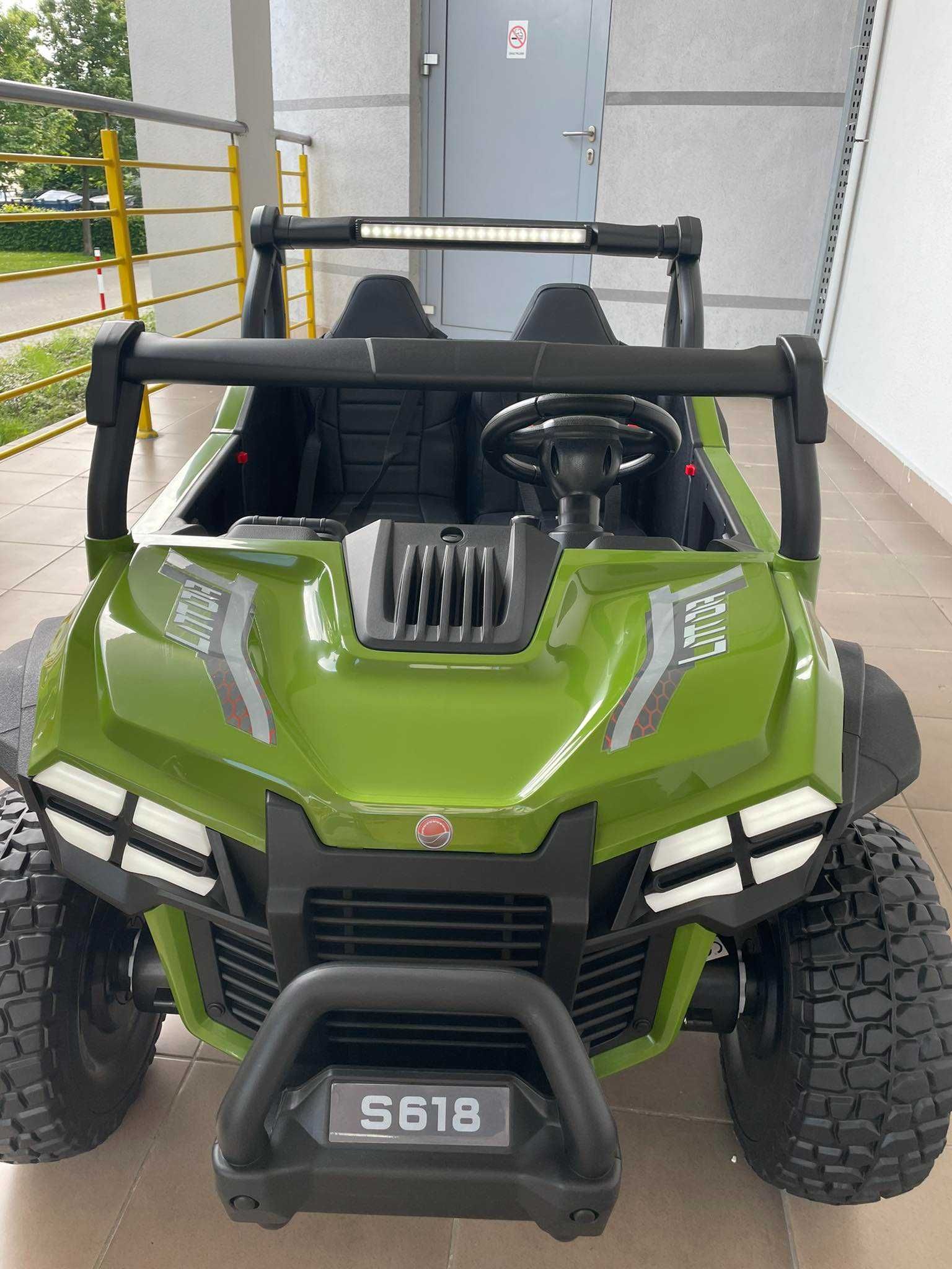 Buggy Na Akumulator S618 4x4, 24V do 70kg dla 2 dzieci