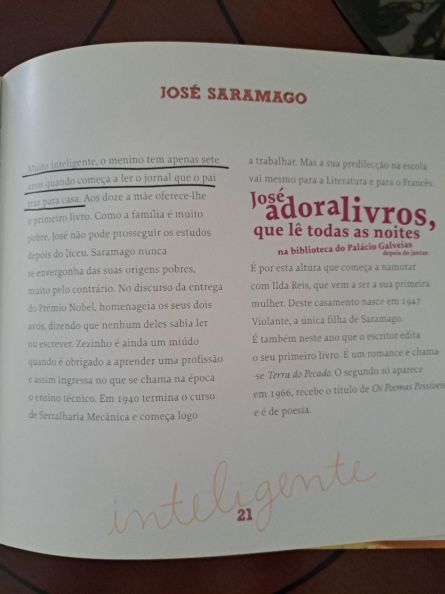 Filhos da Nação Egas Moniz e José Saramago