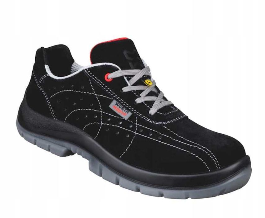Buty robocze WURTH półbuty ochronne NEW AIR BLACK S1P SRC ESD roz. 44