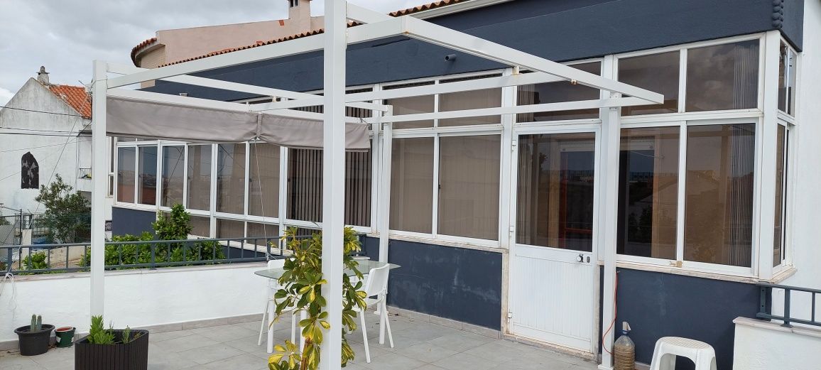 Pérgola de aluminio