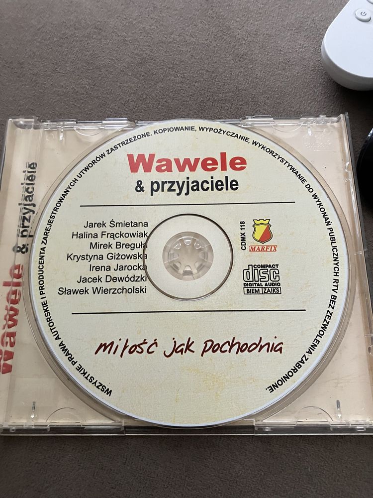 Wawele & przyjaciele Miłość jak pochodnia Jarocka Dewódzki autograf