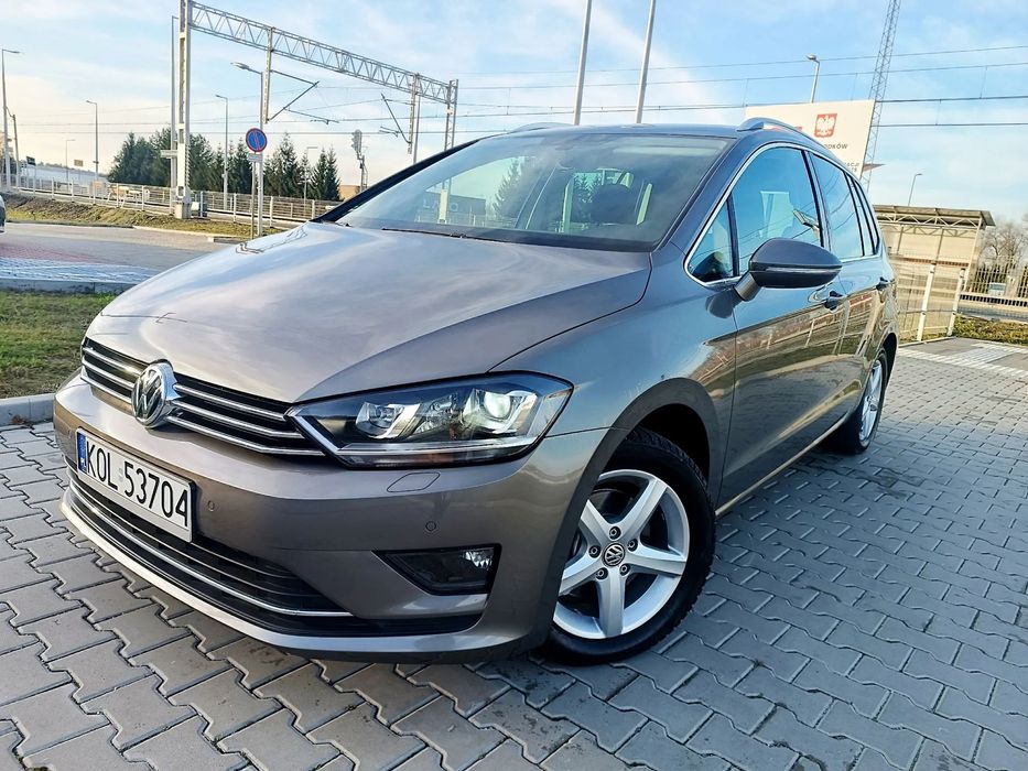 Volkswagen Golf Sportsvan 1.4 125KM na Pasku / Navi / Bi-Xenon / * Highline* / Masaże / 91tys km