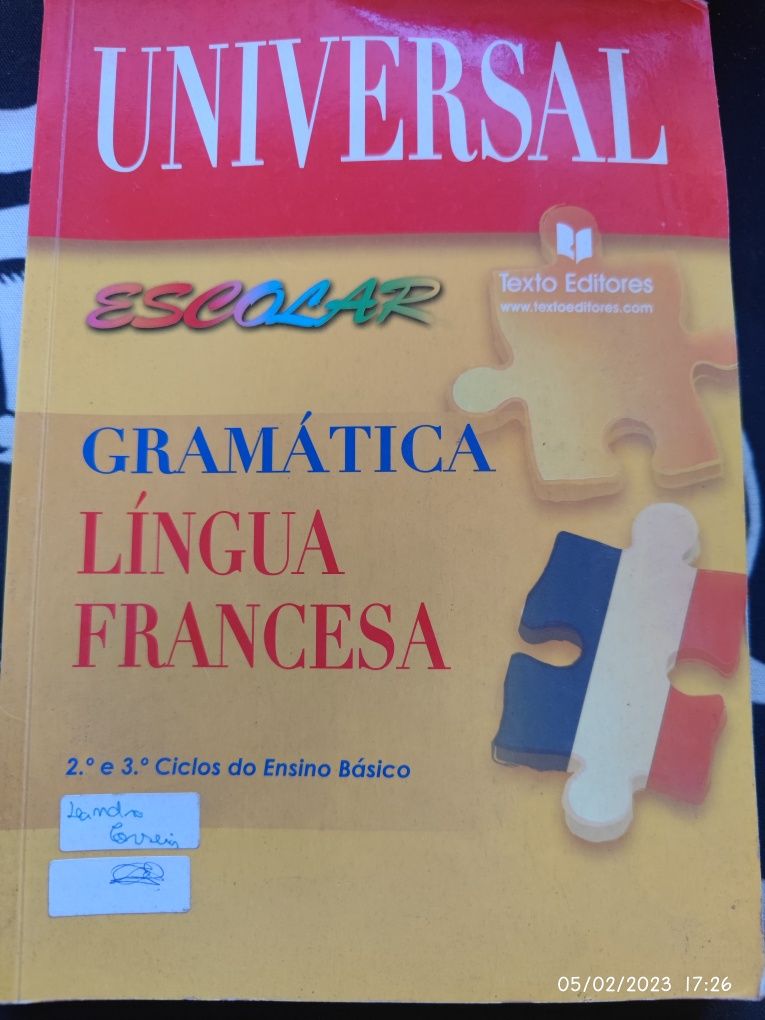 Gramática da língua francesa