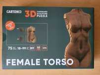 Картонный конструктор Cartonic 3D Puzzle FEMALE TORSO