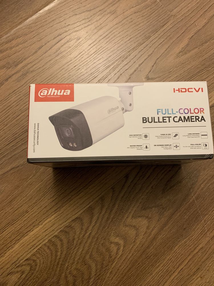 Вулична Full HD камера, 2Mp full-color,3.6 мм,LED підсв, мікрофон